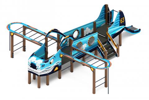 Аэроплан - ДИК 1.03.4.01-01.C (Дракон) - Игровой комплекс H=900