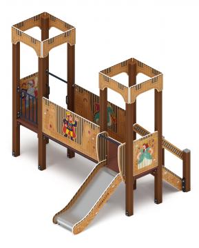 Королевство (Картонное) - ДИК 1.15.02-12 - Игровой комплекс H=750