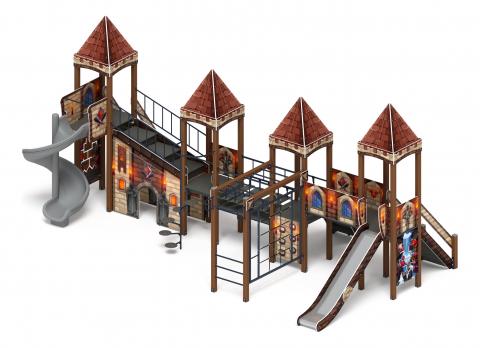 Замок (Средневековый) - ДИК 2.18.10-02.И1 - Игровой комплекс H=1500 H=2000