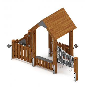 Домик (лиственница темный) МФ 10.24.01-Л.И1.01