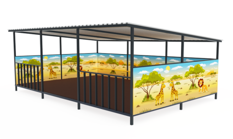 Теневой навес Эконом (Сафари)