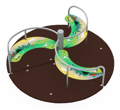 Карусель Завиток Лесная сказка