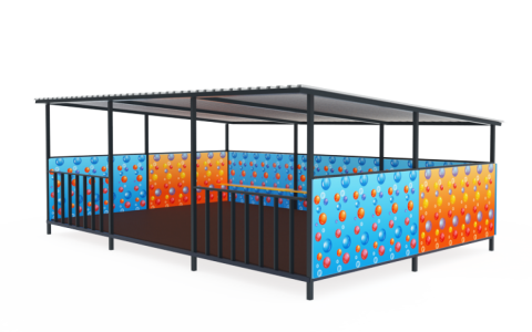 Теневой навес Эконом (Пузыри)