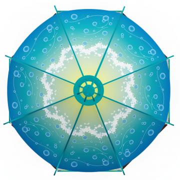 Беседка восьмиугольная МФ 02-021