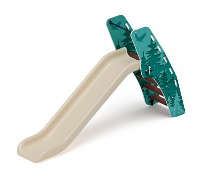 Горка пластиковая - ИО 42.01.01-04 - (бежевый скат) H=1200 (Тайга)