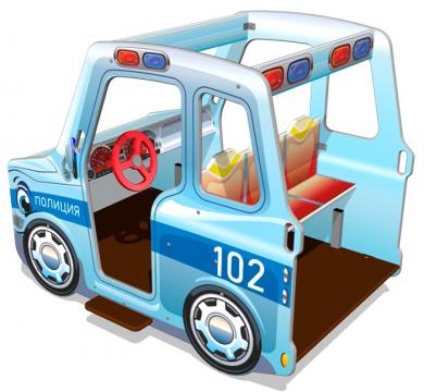 Игровой макет «Машина Полиции»
