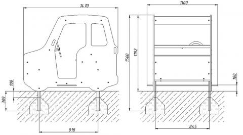 Игровой макет «Машина Полиции»