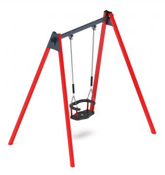 Качели М1 (красный) - ИО 11.М.01.03-01.И1