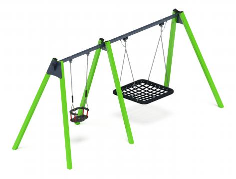 Качели М2 (зеленый) ИО 12.М.06.01.01-02.И1