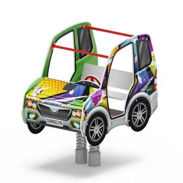 Машинка - Качалка на пружине двухместная машинка - ИО 23.03.01-02.И1