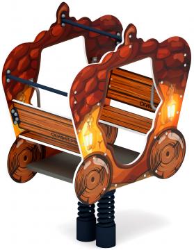 ИО 23.03.03-02.И1 Качалка на пружине карета Желудь