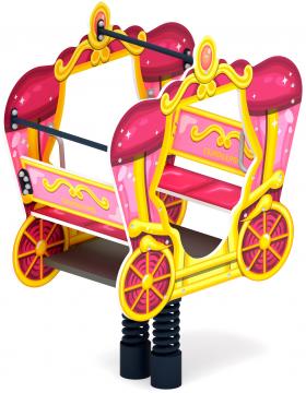 ИО 23.03.03-03.И1 Качалка на пружине карета Золотая