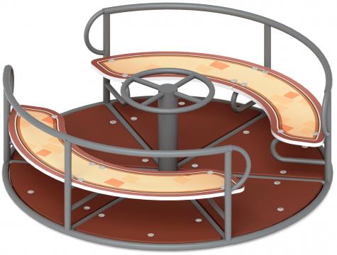 Карусель с рулем (Замок) - ИО 30.01.04-П.01