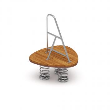 Качалка на пружине (Лиственница темный) ИО 23.24.02-01