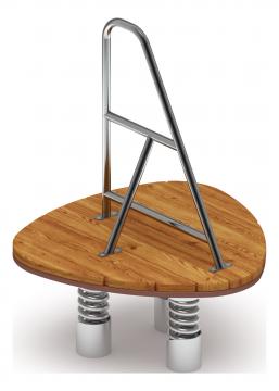 Качалка на пружине (Лиственница темный) ИО 23.24.02-01.И1