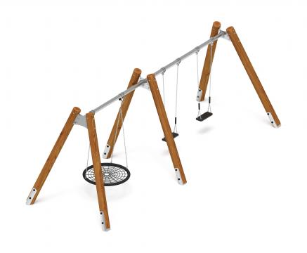 Качели (Лиственница темный) ИО 13.Р.05.03.03.01-Л.И1.01