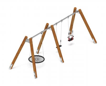 Качели (Лиственница темный) ИО 13.Р.05.03.04.01-Л.И2.01