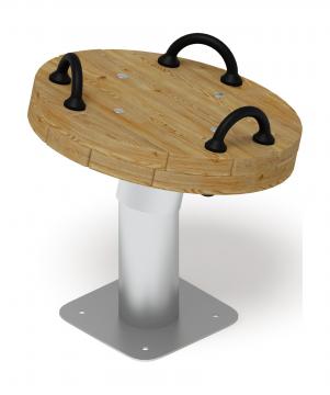 Карусель с наклонной осью (Лиственница орех) ИО 30.24.01-Л.02