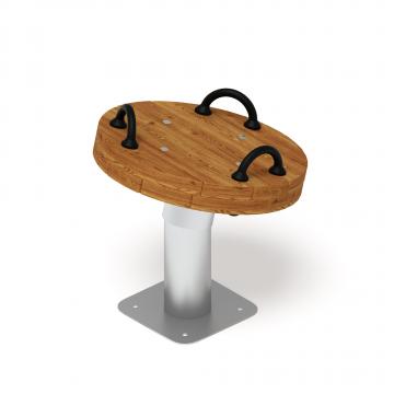 Карусель с наклонной осью (Лиственница темный) ИО 30.24.01-Л.01