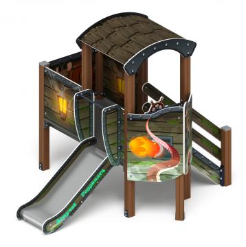 Катерок (Летучий Голландец) - ДИК 1.03.3.01-11 - Игровой комплекс H=750