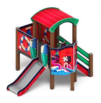 Катерок (Мульт) - ДИК 1.03.3.01-10 - Игровой комплекс H=750