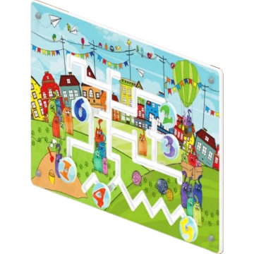 Игровая панель Сосчитай котов для теневого навеса