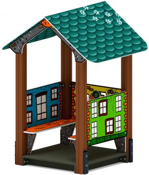 Домик малый 4 (город) МФ 10.01.04-01