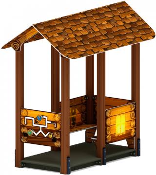 Домик средний 2 (Эко) МФ 10.01.06-02