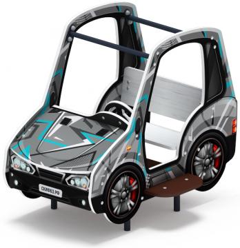 Машинка (серая) - Беседка машинка средняя - МФ 10.03.01-04.И1