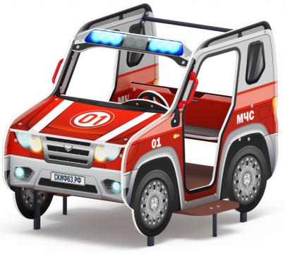 Джип МЧС - Беседка машинка - МФ 10.03.12-12