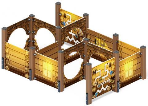 Лабиринт Кубик 3 (эко) МФ 20.01.03-02