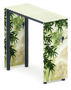 Пергола (Бамбук) - МФ 77.06.01-03 /без поликарбоната/