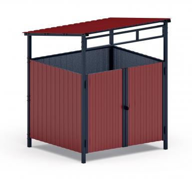 Навес контейнерной площадки для мусора (1 секция) МФ 55.02.02.1-04