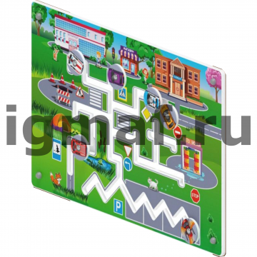 Игровая панель Правила дорожного движения для теневого навеса