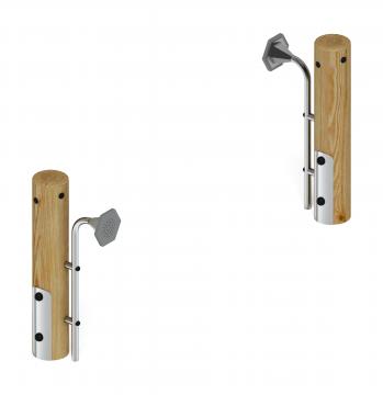 Переговорное устройство (лиственница орех) МФ 22.01.08-И1.02