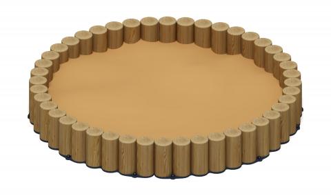 Песочница (Лиственница орех анкера) ИО 5.24.04-Л.И1.02