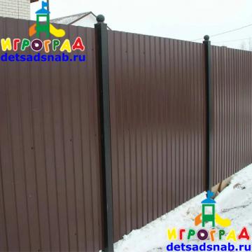 Забор из профлиста Престиж Премиум Н=1800 мм