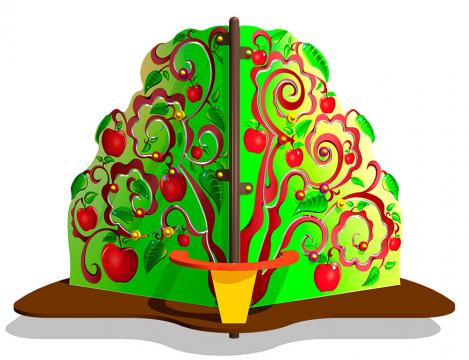 Развивающий элемент «Яблонька М1»