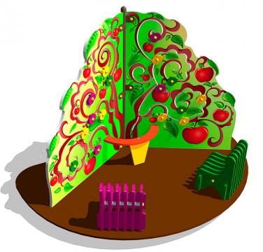 Развивающий элемент «Яблонька М1»