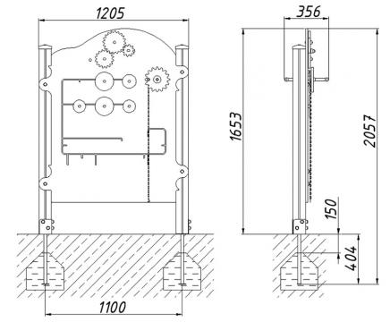 Развивающий элемент Автосервис