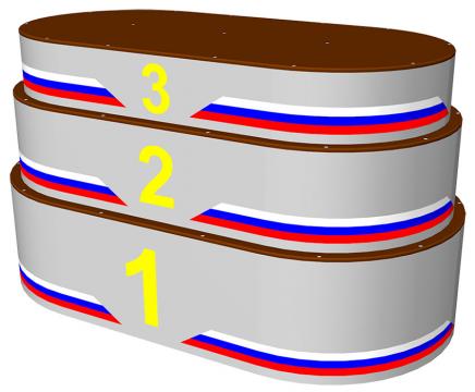 Пьедестал для награждения М1