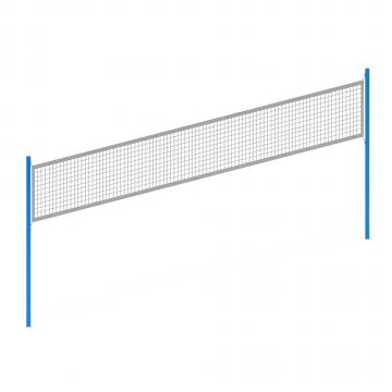 Комплект волейбольных стоек - СО 2.78.01 (без сетки)