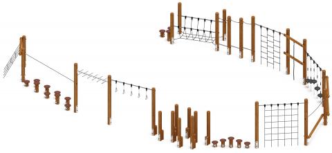 Спортивная серия (лиственница темный) СК 2.08.09-Л.01