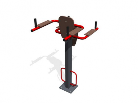 Уличный тренажер «Стойка для пресса»