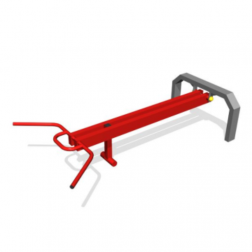 Уличный тренажер «Становая тяга»