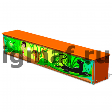 Ящик-скамья Маугли М1 для теневого навеса