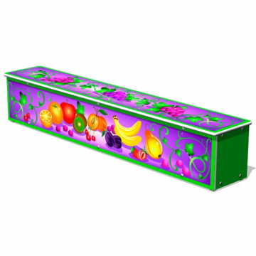 Ящик-скамья Фрукты для теневого навеса