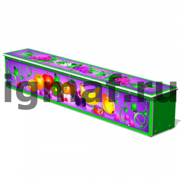 Ящик-скамья Фрукты для теневого навеса