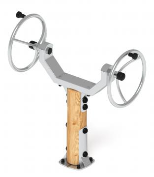 Тренажер рули (положение сидя) (лиственница) СТ 106-Л.И2