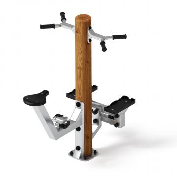 Тренажер степ+вело (лиственница темный) СТ 018-Л.И3.01